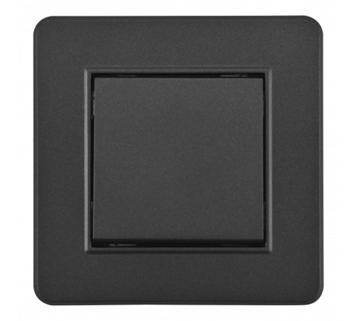 Выключатель одноклавишный Arte Milano SET16-1-30-1 black Выключатель одноклавишный Arte Milano SET16-1-30-1 black