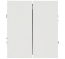 Переключатель ЭРА Arktik 16-1106-01 двойной 10АХ-250В белый Б0070364