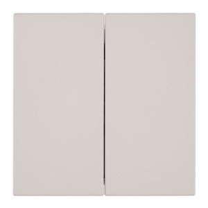 Выключатель 2-клавишный (механизм) Stekker Мия 250В 10А RSW10-3104-08 пудровый жемчуг 50473