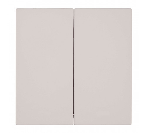 Выключатель 2-клавишный (механизм) Stekker Мия 250В 10А RSW10-3104-08 пудровый жемчуг 50473