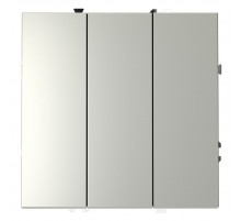 Выключатель трехклавишный Voltum S70 VLS030105