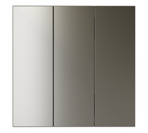 Клавиши для выключателя/переключателя трехклавишного Voltum S70 (шелк) VLS000504