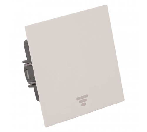 Выключатель 1-клавишный самовозвратный (механизм) Stekker Мия 250В 10А RSW10-3112-08 пудровый жемчуг 50573