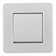 Выключатель одноклавишный Arte Milano SET16-1-30-1 silver