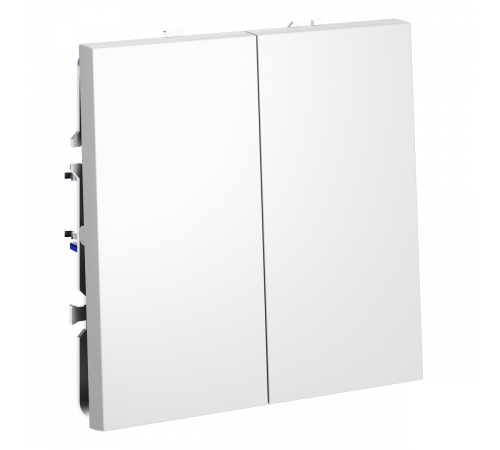 Перекрестный переключатель двухклавишный встраиваемый VOLTUM S70 VLS020502