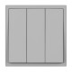 Выключатель 3 кл софт-тач никель Arlight SWT-MK03-SFPL-IS (250V, 10A) 061800(1)