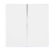 Клавиша для выключателя двухклавишного JUNG EcoProfi EP495WW