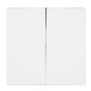 Клавиша для выключателя двухклавишного JUNG EcoProfi EP495WW