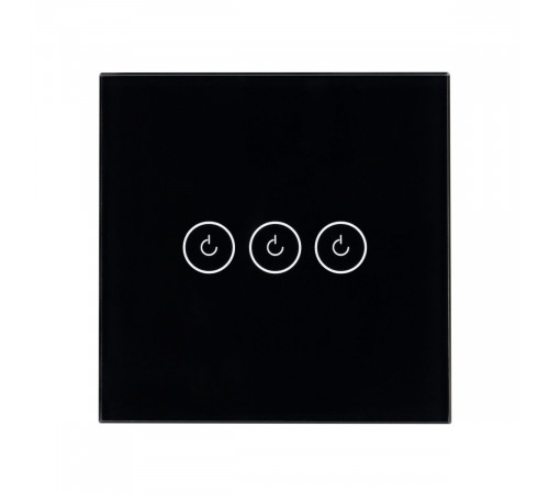 Выключатель сенсорный Arlight SWT-OMALI-S03-ZB-BK (250V, 10A, Zigbee) 050046 Выключатель сенсорный Arlight SWT-OMALI-S03-ZB-BK (250V, 10A, Zigbee) 050046