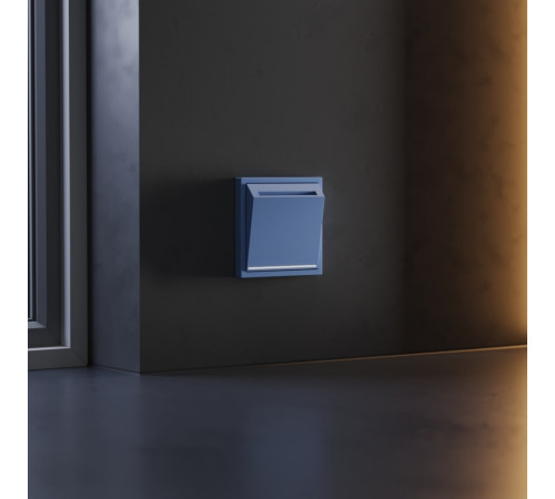 Накладка для выключателя карточного Voltum S70 (деним) VLS002615