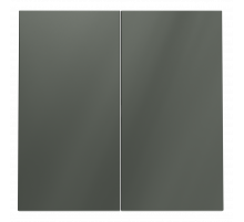 Клавиши для выключателя/переключателя двухклавишного Voltum S70 (титан) VLS000306