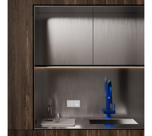 Клавиша для выключателя/переключателя одноклавишного Voltum S70 (серый) VLS000116