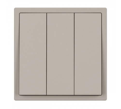 Выключатель 3 кл софт-тач кашемир Arlight SWT-MK03-SFPL-CA (250V, 10A) 061797(1)