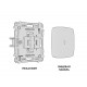 Комплект механизма 1-кл выключателя с подсветкой Ambrella Volt Omega (OP1020, VM101, G14W) MO102015