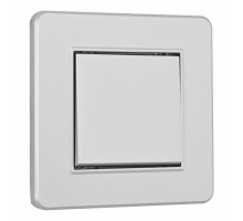 Выключатель одноклавишный Arte Milano SET16-1-30-1 silver
