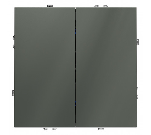 Выключатель двухклавишный Voltum S70 VLS020106 Выключатель двухклавишный Voltum S70 VLS020106