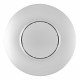 Выключатель круглый одноклавишный с рамкой Arte Milano SET08-1-30-1 silver