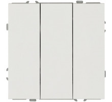 Выключатель ЭРА Galaxy 15-1107-01 тройной 10АХ-250В IP20 белый Б0070713