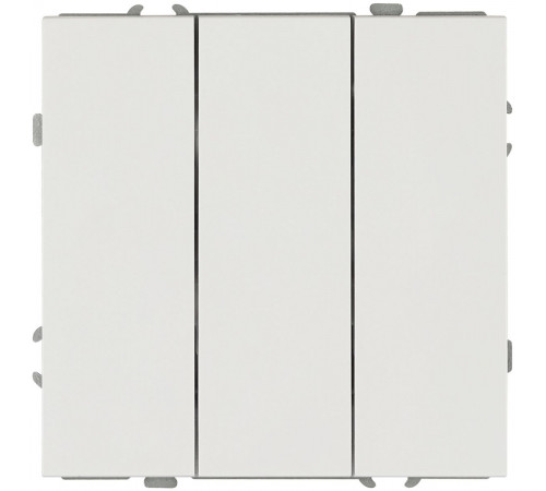 Выключатель ЭРА Galaxy 15-1107-01 тройной 10АХ-250В IP20 белый Б0070713