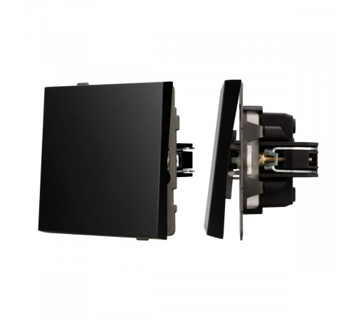 Механизм выключателя одноклавишный проходной Arlight SWT-TENDO-MKP1-PL-BK (230V, 10A) 054041 Механизм выключателя одноклавишный проходной Arlight SWT-TENDO-MKP1-PL-BK (230V, 10A) 054041