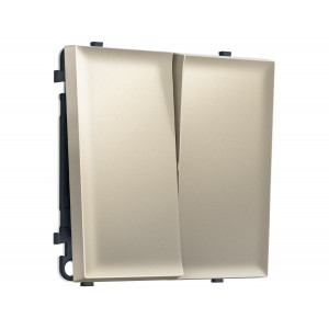 Комплект механизма 2-кл перекрестного выключателя SIGMA Шёлк 10A-250V QUANT PRO Ambrella Volt MS543030 (SP5430, PR125)