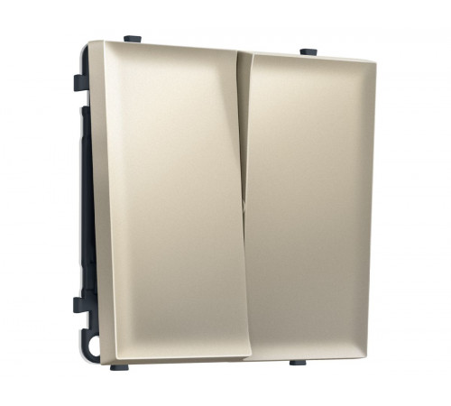 Комплект механизма 2-кл перекрестного выключателя SIGMA Шёлк 10A-250V QUANT PRO Ambrella Volt MS543030 (SP5430, PR125)