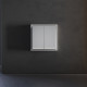 Клавиши для выключателя/переключателя двухклавишного с подсветкой Voltum S70 (серый) VLS000416