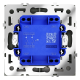Выключатель двухклавишный с подсветкой Voltum S70 VLS020207