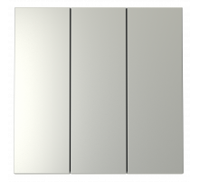 Клавиши для выключателя/переключателя трехклавишного Voltum S70 (сталь) VLS000505