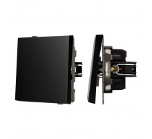 Механизм выключателя одноклавишный непроходной Arlight SWT-TENDO-MK01-PL-BK (230V, 10A) 054035