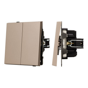 Механизм выключателя управления шторами Arlight SWT-TENDO-MKR2-PL-GD (230V, 10A) 054141