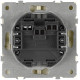 Переключатель Эра Galaxy 15-1106-02 двойной 10АХ-250В IP20 слоновая кость Б0070694