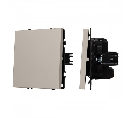 Механизм выключателя одноклавишный перекрёстный Arlight SWT-NOBE-MKX1-SFPL-CA (230V, 10A) 059428