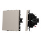 Выключатель проходной 1 кл софт-тач кашемир Arlight SWT-MKP1-SFPL-CA (250V, 10A) 059432(1)