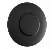 Выключатель круглый одноклавишный с рамкой Arte Milano SET08-1-30-1 black