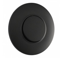 Выключатель круглый одноклавишный с рамкой Arte Milano SET08-1-30-1 black