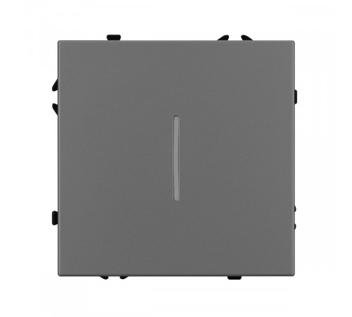 Механизм выключателя одноклавишный непроходной Arlight LED SWT-NOBE-MK01-SFPL-L-GR (230V, 10A) 054260