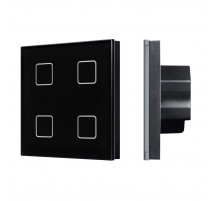 Сенсорная панель Arlight DALI-301-11-IN Black (BUS/24V, Backlight) (IARL, IP20 Пластик) 046573