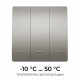Выключатель кинетический 3кл., IP44, 2,4 ГГц, Smart, сер. Apeyron 04-80