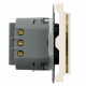Выключатель карточный Stekker Эмили RSW40-5114-08 кашемир, soft touch 50702