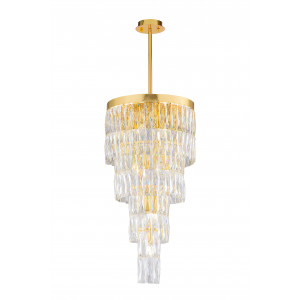 2774E/11A GOLD+CLEAR (1) Люстра NW #