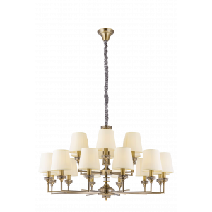 8906/12+6BR BRONZE (1) Люстра (NW)