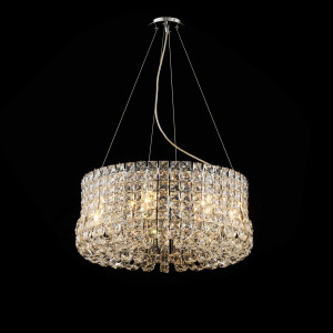 T20-ф600*H270(1200) CHROME (1) Люстра NW