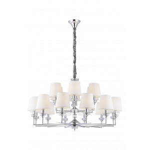 8906/12+6CR CHROME (1) Люстра (NW)