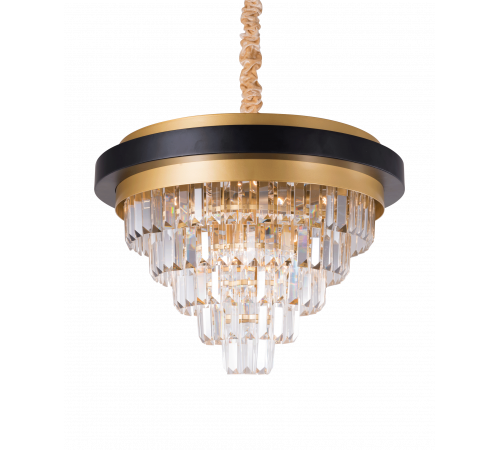 2433A/8A PT BRS+BK+CL (1) Люстра NW #