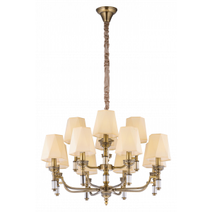 8679/8+4BR BRONZE (1) Люстра NW