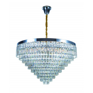 2752R/22A CHROME+CLEAR (1) Люстра (в 2-х коробках) NW #