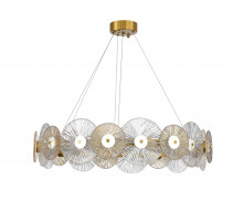 D2816-DW-8 BRASS (1) Люстра NW