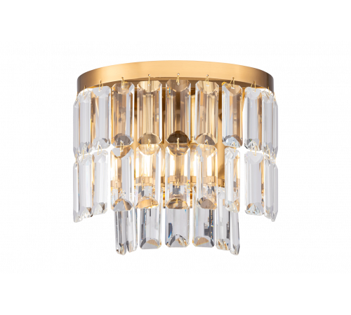 W2752P/2A PLATING BRASS+CLEAR (1/10) Настенный светильник NW