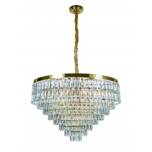 2752P/18A PLATING BRASS+CLEAR (1) Люстра (в 2-х коробках) NW #